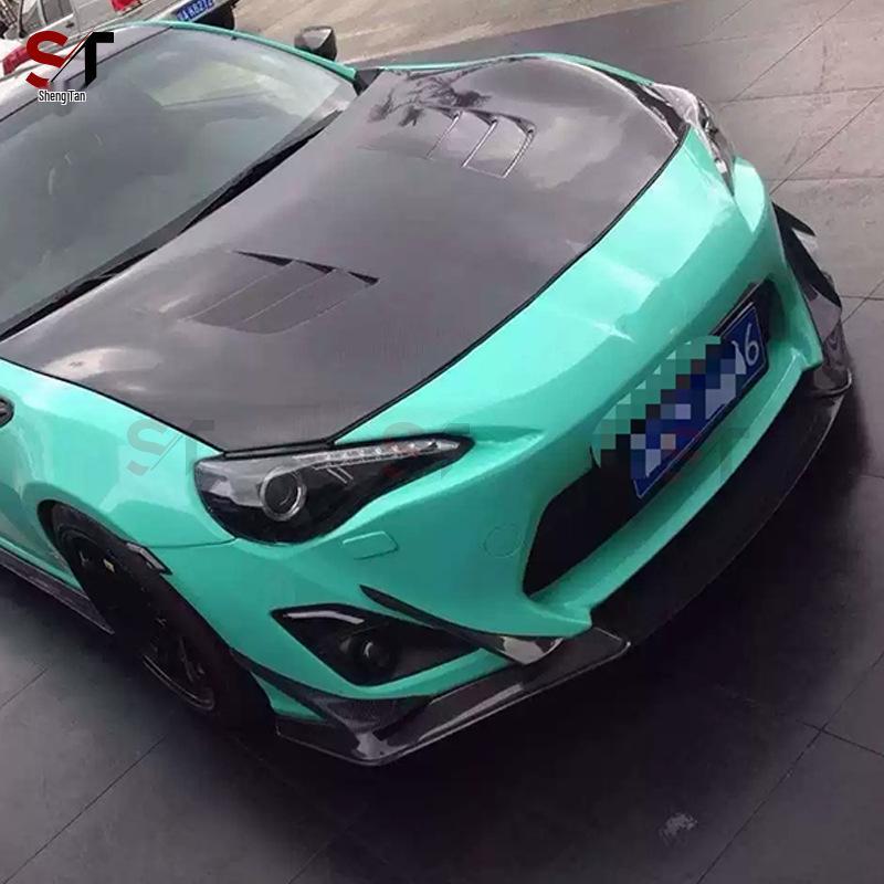JDM-Style Carbon Fiber Front Lip Splitter for Toyota GT86 & Subaru BRZ