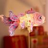 DIY Material Package New Year Koi Fish Lantern Traditional Chinese Style Festival Atmosphere Handmade Decorative Lantern