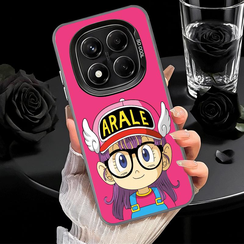 Arale S-Slump Anime Soft Phone Case for Xiaomi Redmi Note 13 14 15 Pro Plus 12S 12 11S 11 11T 10S 10 Shockproof Cover Back Shell