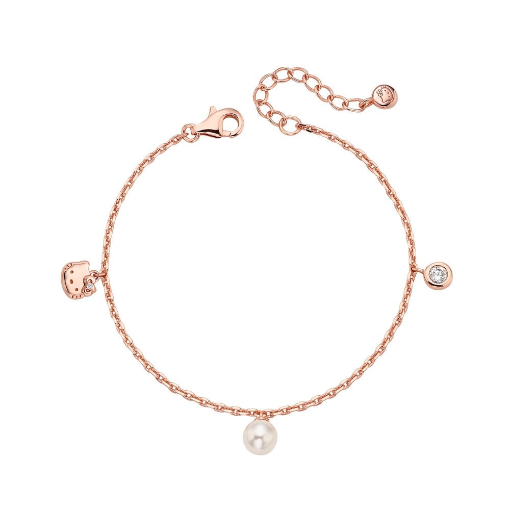 Hello Kitty Jewelry Daily Kitty Charm Bracelet Hlsbr242-P