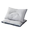 New All-Cotton Embroidery Neck Support Pillow - Five-Star Hotel Quality, Cervical Spine Sleep Aid