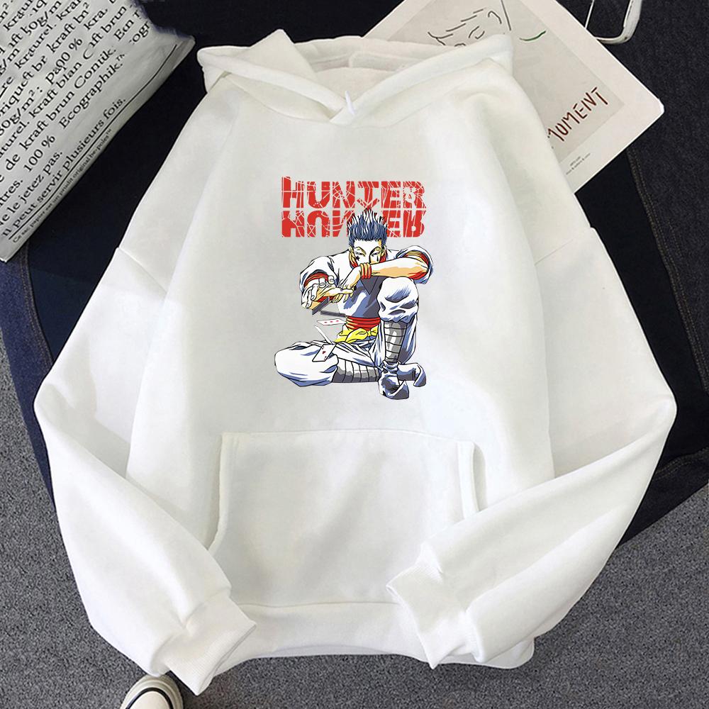 Cute Unisexs Hunterxhunter Hoodies Hunter X Hunter Unisex Women Pullovers Hoodies Sweatshirts Killua Zoldyck Hisoka 90s Anime Hoody