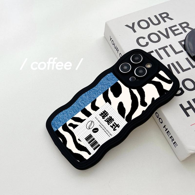 Kształt fali miękkie etui TPU do Infinix HOT 30 OPPO A57 4G Vivo Y35 Y02 Redmi Note 12 Pro Note 11 Realme C55 C53 IPhone Samsung S23 Ultra A23 A13 okładka