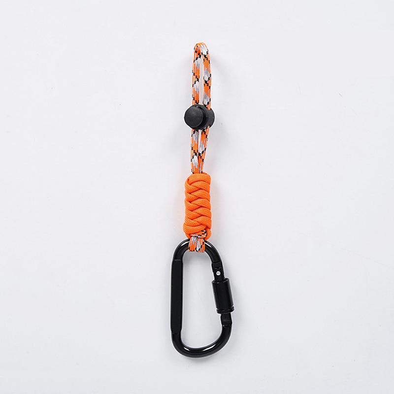 Paracord Water Bottle Hook 1 Carabiner Heavy Duty Clip Portable Multi-functional Tool for Sports Travel