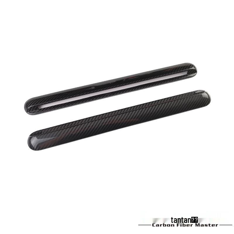 Tantan Fibră de Carbon Ventilație Laterală Spate Ornament Stâlp C pentru Mercedes-Benz G500 - Fibră de Carbon Reală Mod Exterior.