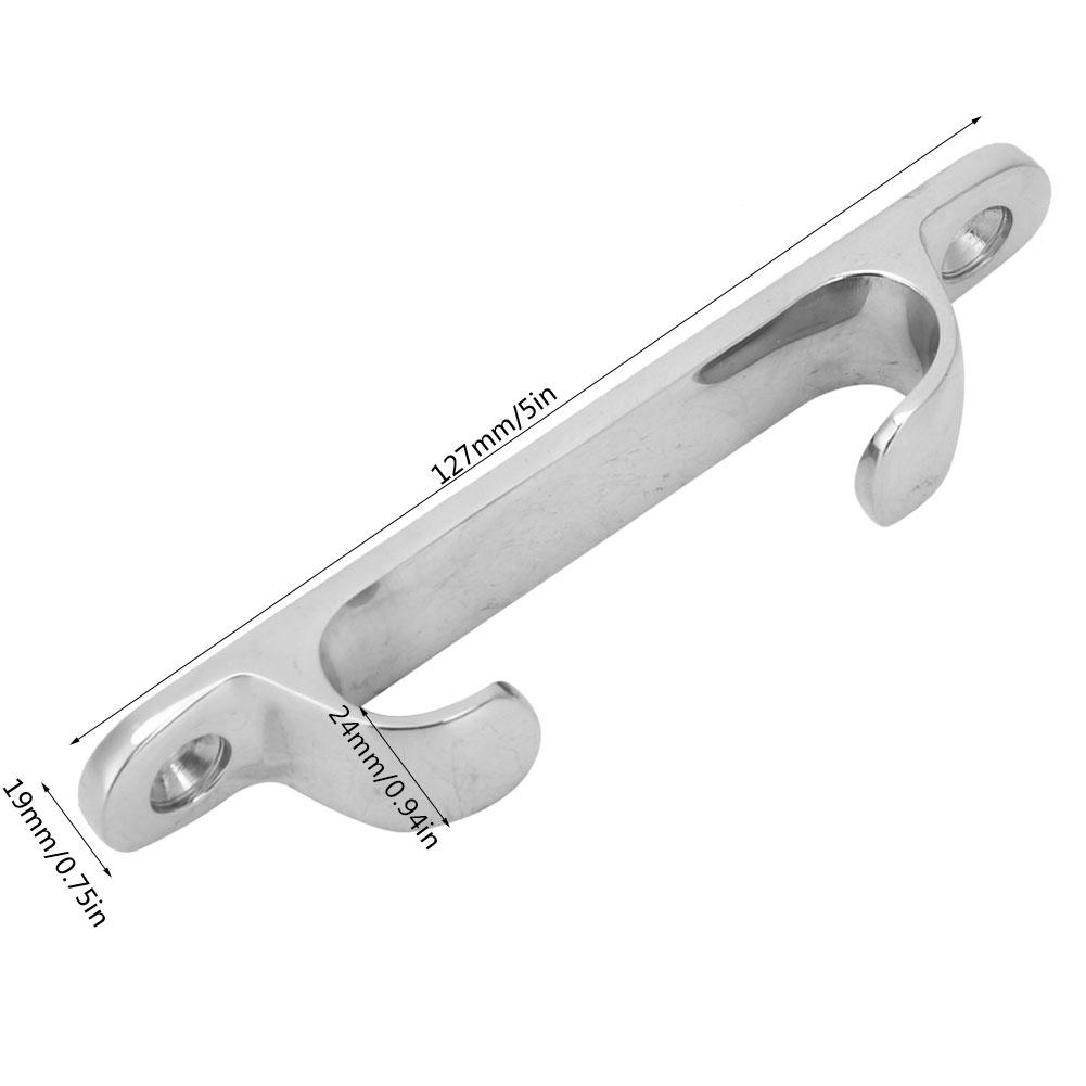 316 Stainless Steel Bow Chock Straight Cleat Line Marine Boat Yacht Hardware