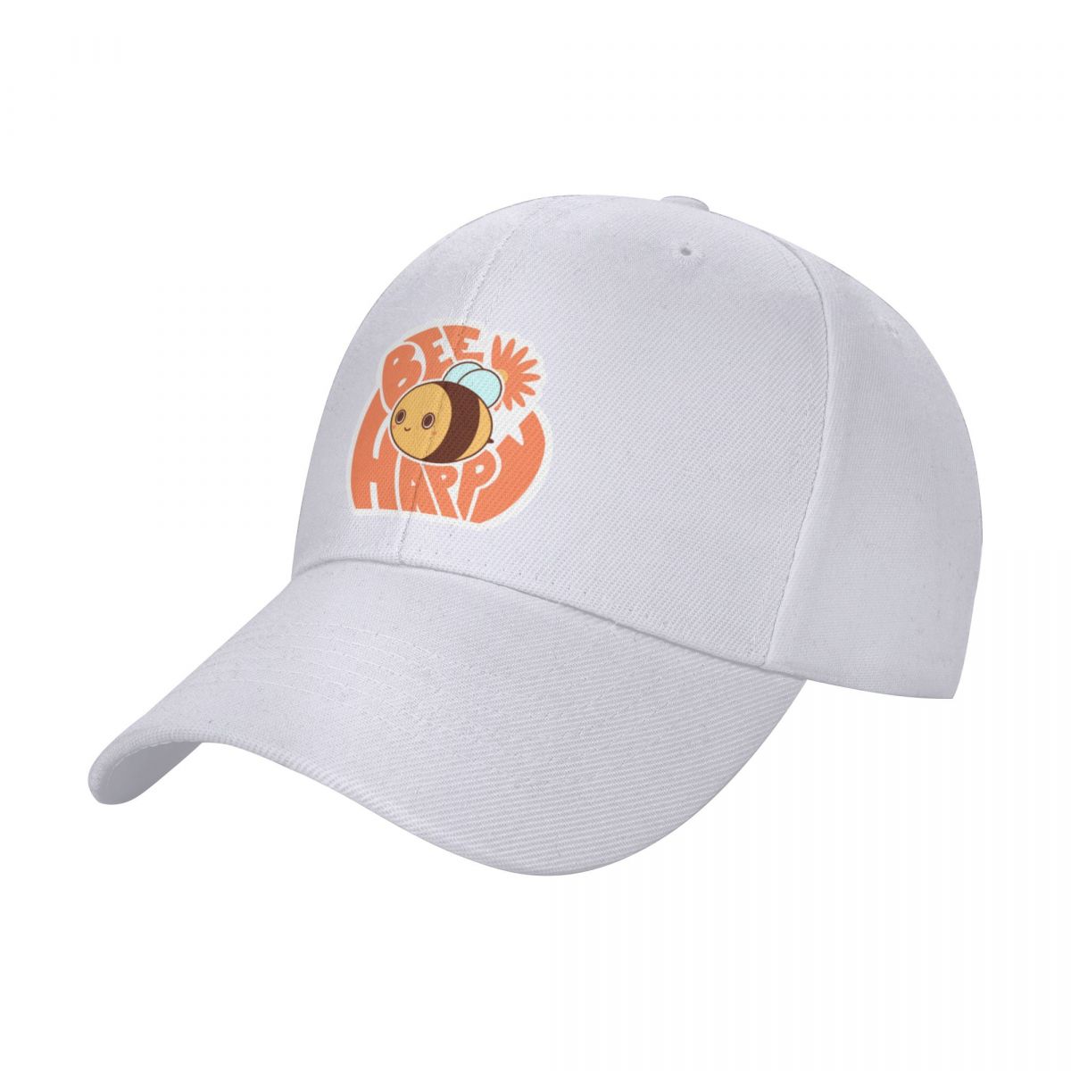 

Бейсболка Bee Happy Rave Custom Cap мода Аниме Женская кепка унисекс