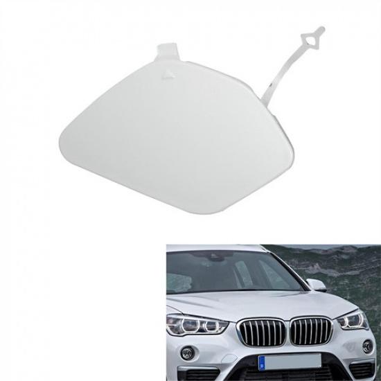 Car Front Bumper Tow Hook Cover Pearl White 51137361220 For BMW F48 2016-2018