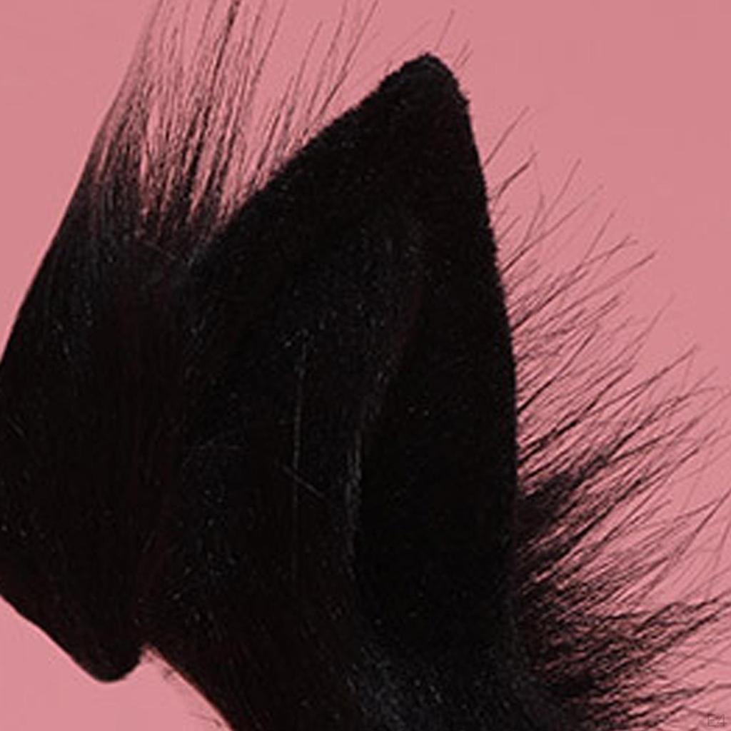 Cute Kitten Ears Headband Headwear Headdress Party for Cosplay, Christmas, Halloween