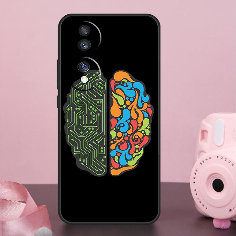Brain Art Case For Honor 400 Pro 200 50 70 90 X9a X9b X9c X9d X8b X8c Win Magic 7 Lite 5 6 8 Pro Cover