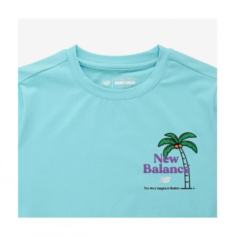 New Balance Kids Long Sleeve T shirT Rash Guard Nk9re2102u 84 swimsuiT seT