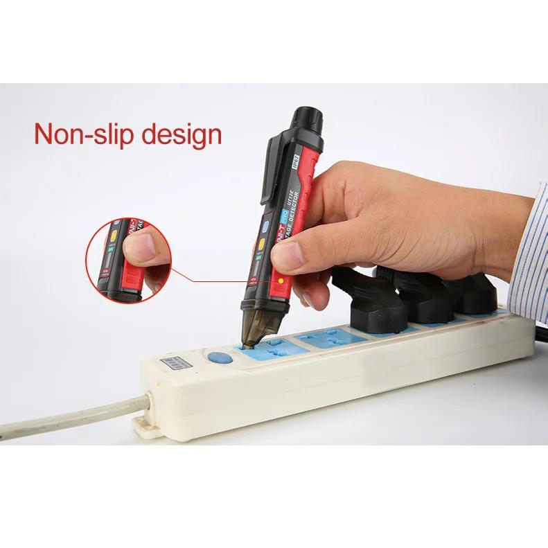 UNI-T UT12E UT12M Socket Wall AC Voltage Detector Indicator 24V-1000V Non Contact Volt Current Electric Sensor Test Pen