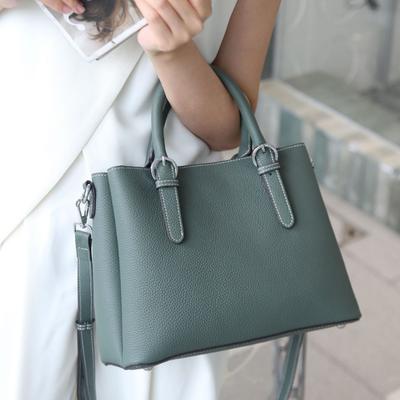 Cowhide Shoulder Women's Bag Large Capacity Crossbody Women's Fashion Simple Shopping Bag Practical and Generous Bag