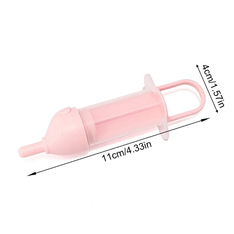 Hand Operated Pet Bottle Feeding Set For Newborns Kittens Puppies With Replacement Nipples Antichocking Design