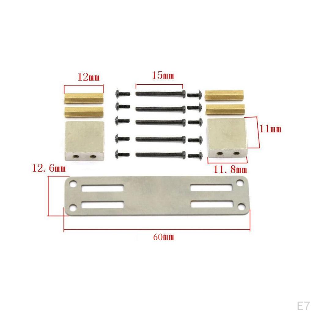 1 Set RC Car Upgrade Metal Servo Fixed Mount Bracket MN D90 D91 MS 1/12 Scale Remote Control Truck
