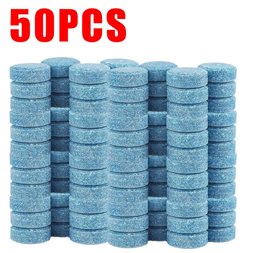 Car Glass Water Cleaner Effervescent Tablet Auto Window Solid Cleaning Automobile Car Glass Wiper Washing Tablets Car Accessory