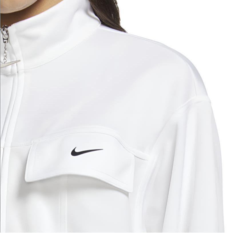 Nike Jackets Women's White Stand Collar Moderate Other CU5679-100