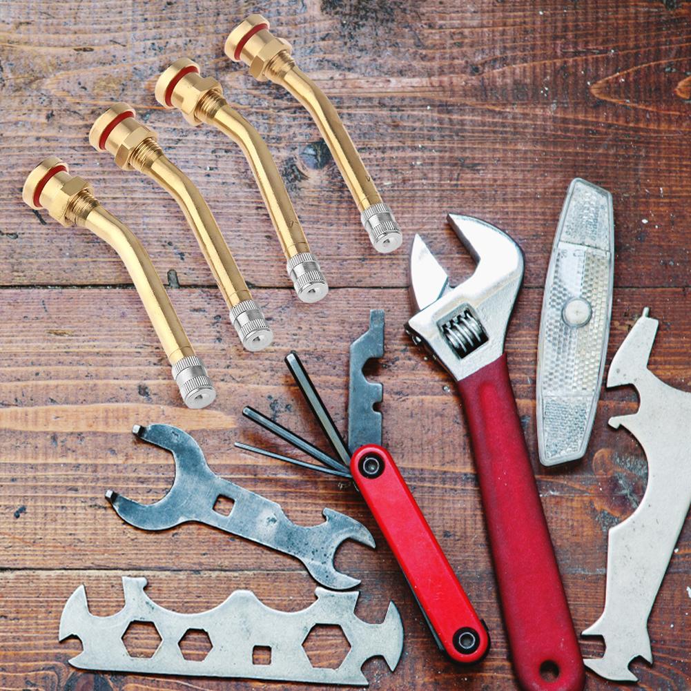 4pcs Tire Valve Inflation Joint Quick Connector Vacuum Tire Nozzle Conversion Accessories Tyre Valve for Bus Minibus Heavy Truck