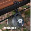 WELLHIKE Campingbord Gasbehållarkrokar Multifunktionella Rostfria Krokar Klämmor Gasbehållartillbehör Överlevnadsutrustning
