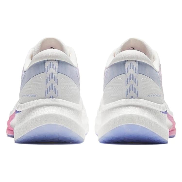 Anta Champion Series Fabric Slip Resistant Abrasion Resistant Low top Running Shoes Women's White Blue Pink 122335582S-7