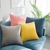 1pc 17.72×17.72inch Corduroy Big Corn Kernel Plush Cushion Cover Sofa Pillow Cover Home Bed Decoration