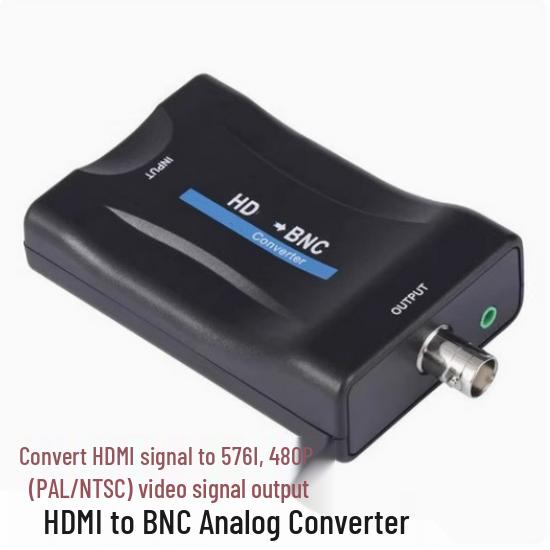 BNC To HDMI Video Converter for Camera and Monitor