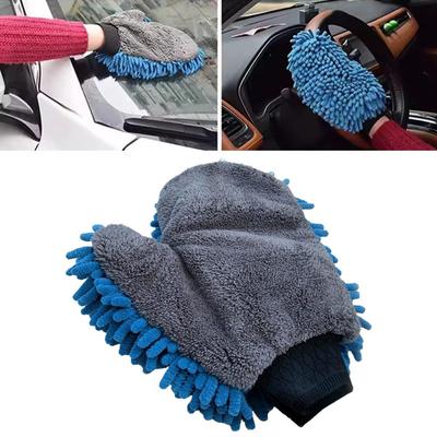 Car Wash Microfiber Chenille Car Wash Sponge Care Washing Brush Pad Washing Towel Auto Gloves Styling Accessories Gadget