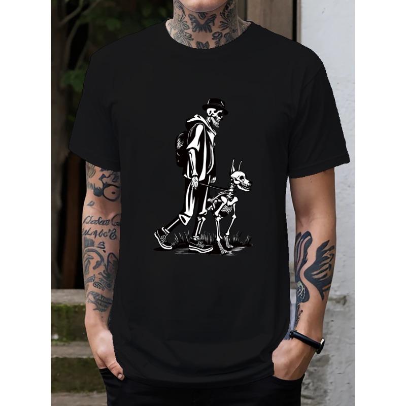 Европейские размеры Мужская футболка Повседневная футболка 11 S чёрный