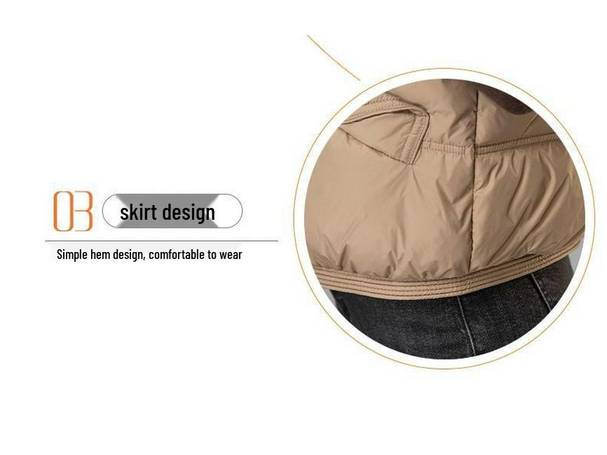 2025 Herbst/Winter Damen Kurze Koreanischer Stil Locker Warme Daunen Baumwolle Weste