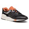 New Balance 997H Comfortable Versatile D Width Low Top Lifestyle Casual Shoes Unisex sneaker Black Orange CM997HGB