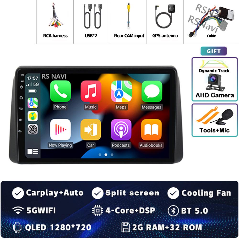 

Android 14 Carplay Car Radio For Chrysler Grand Voyager 5 For Dodge Grand Caravan 2008 2011-2020 GPS Multimedia Stereo Head Unit