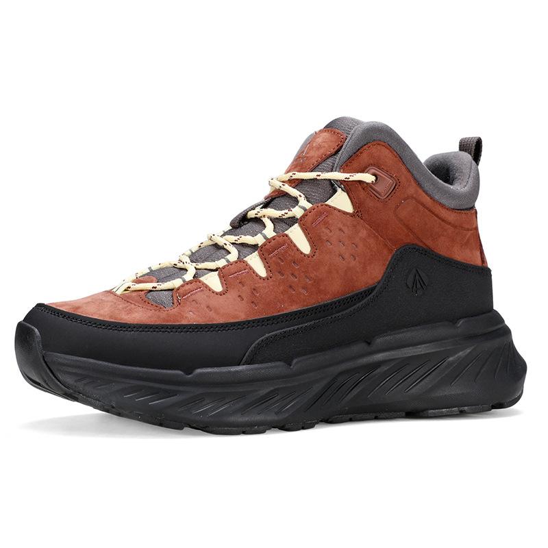 Hantu outdoor mountaineering snow boots winter new velvet shoes thickened warm non-slip wear-resistant hiking cotton shoes