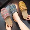 Versatile Non-slip Breathable EVA Sole Linen Fashion Slippers