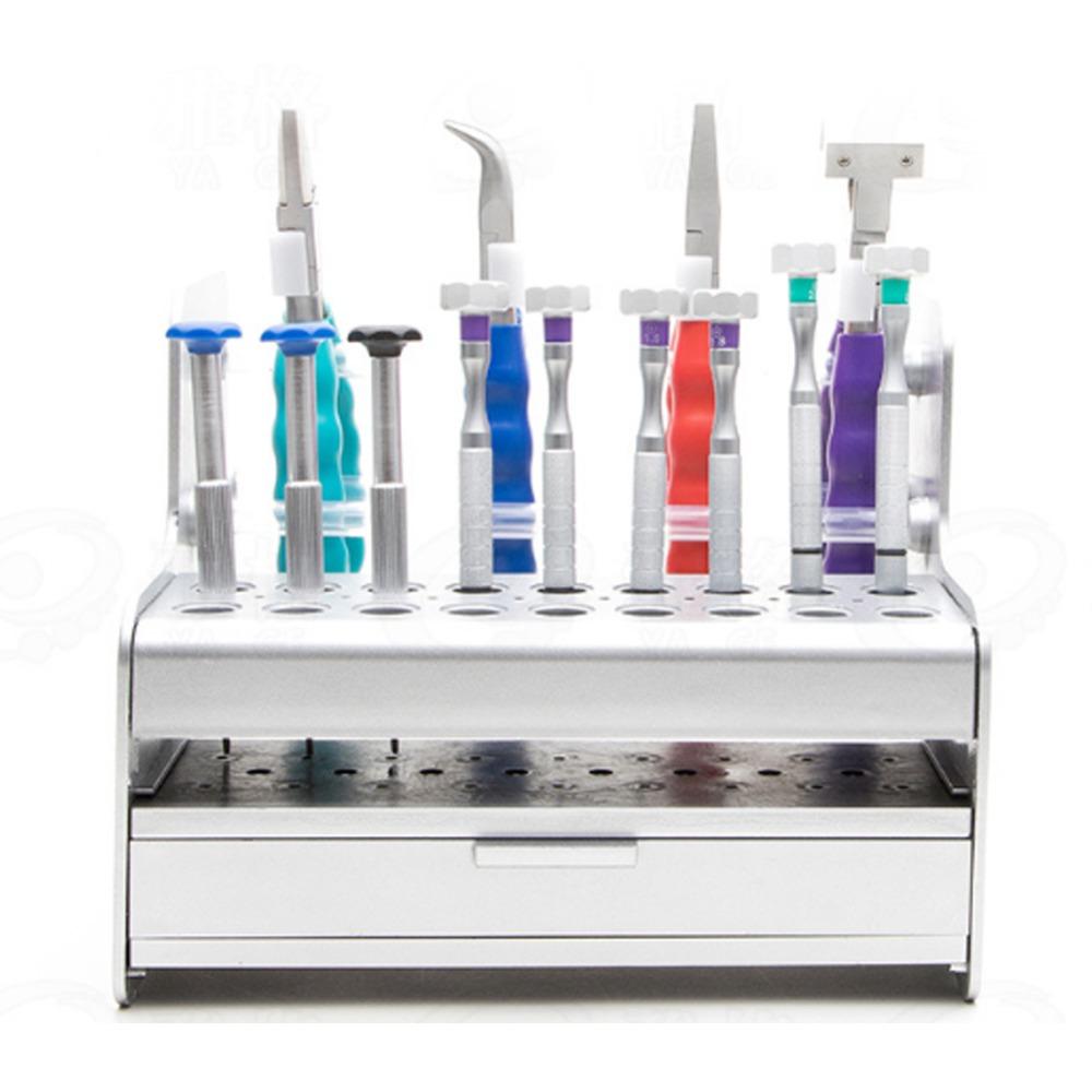 Plastic Tool Holder Sturdy Storage Box Convenient Display Rack Shop Use