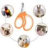 Professioneller Katzennagelknipser für kleine Katzen und Hunde, Edelstahl, Welpenkrallenschneider, Haustier-Nagelpflege-Knipser, Trimmer