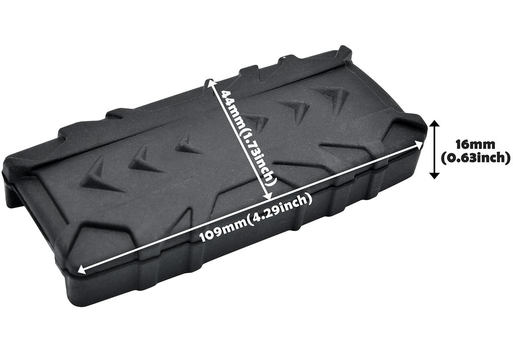 SAUTVS Black Large Brake Pedal for Can Am Spider, Extended Brake Footrest Pegs Pedal Footboard for Can-Am Spyder F3 All Models Accessories (1 Piece)