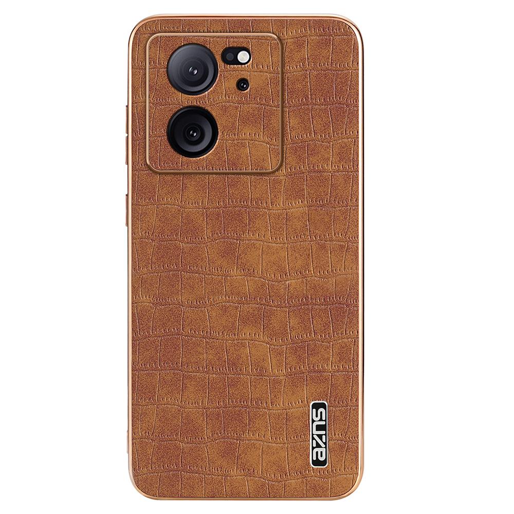For Xiaomi Redmi K60 Ultra/13T/13T Pro Case Crocodile Texture Electroplating PU+TPU Phone Cover