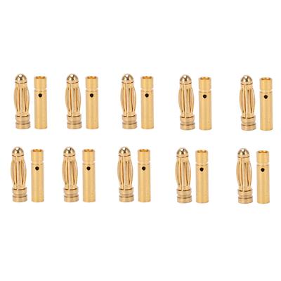 Banana Plugs 3mm Male To Female Metal Banana Plug Connectors for Car Model Airplane Model Measuring Instrument
