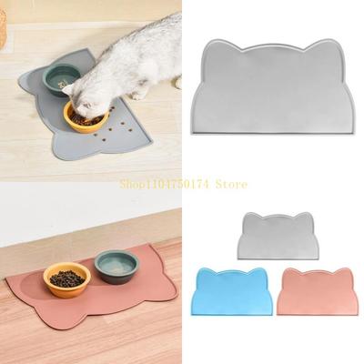 NonSlip Pet Feeding Mat for Cat Bowl Dish Silicone Waterproof Trays Top Sale