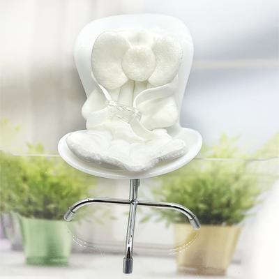 Yousheng Plush Doll Chair with Safety Strap Desktop Display Seat for 17cm Figures Decorative Miniature Sofa for Home Office Collection