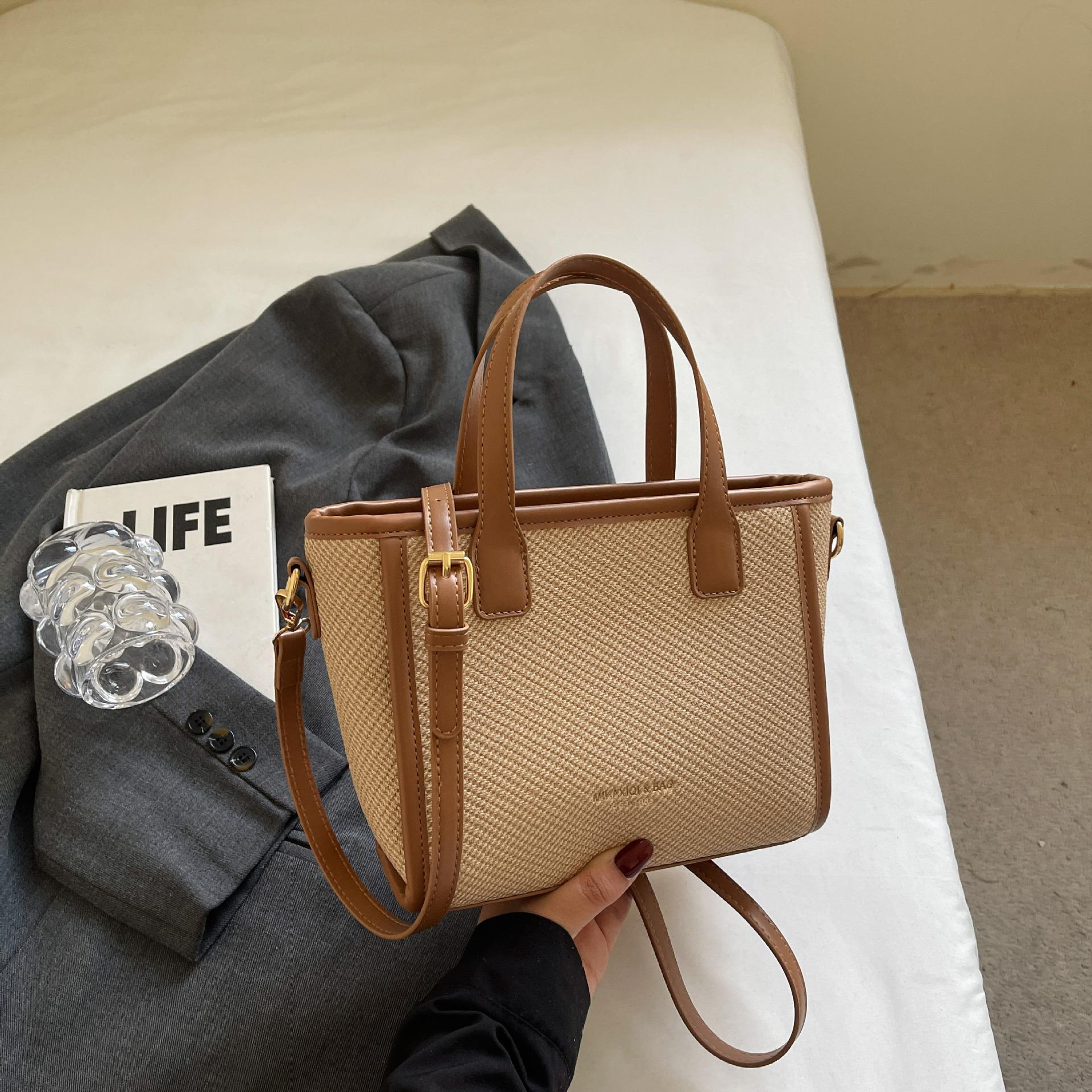 

2025 shoulder bag women s versatile new women s bag large-capacity handbag bag canvas casual tote bag wholesale