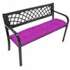 Garden Bench Swing Cushion 120X38 Fuchsia