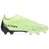 Puma Ultra Match Round Toe Lace-Up AG FG Artificial Grass Natural Grass Soccer Shoes Men Soccer Shoes Black Green 106900-01