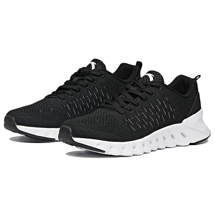 ANTA Running Shoes Men's Low top Black/Anta White 112025557-2