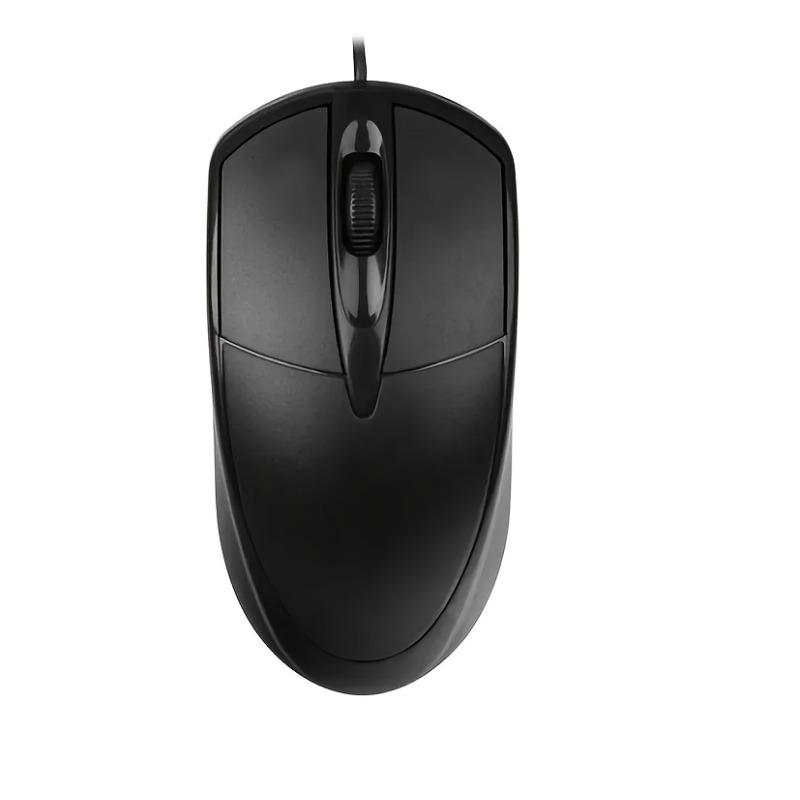 USB Optical Wired Mouse Laptop Home Office Mouse Anti Slip Roller 3D 1200DPI Game Mouse Computer Additions for PC Notebook Desktop General Mouse