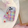 Star Plaid Semi-Transparent Case for iPhone 17, 16 Pro Max/15/14 - High-End Feel