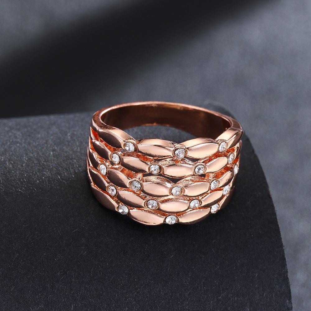 Gorgeous Luxury Rings for Women Wedding Engagement Accessories Unique Female Ring Fashion Jewelry Gifts