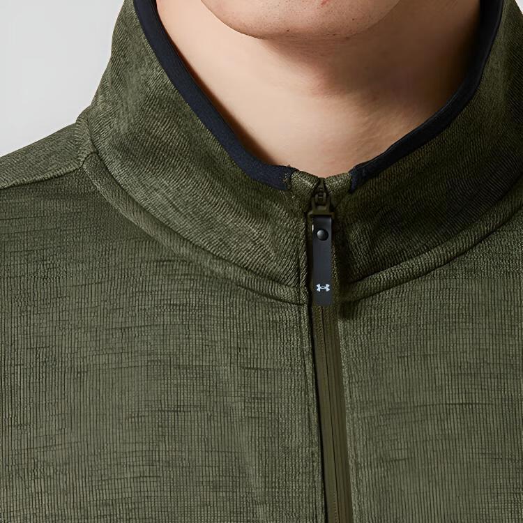 Under Armour Outdoor Stand Collar Loose Fit Long Sleeve Jacket Men Jackets 6005672-390