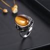 Vintage Finger Rings Women Oval 11x17MM Big Stones S9525 CopperJewelry Ring Party Weeding Engagement Gifts