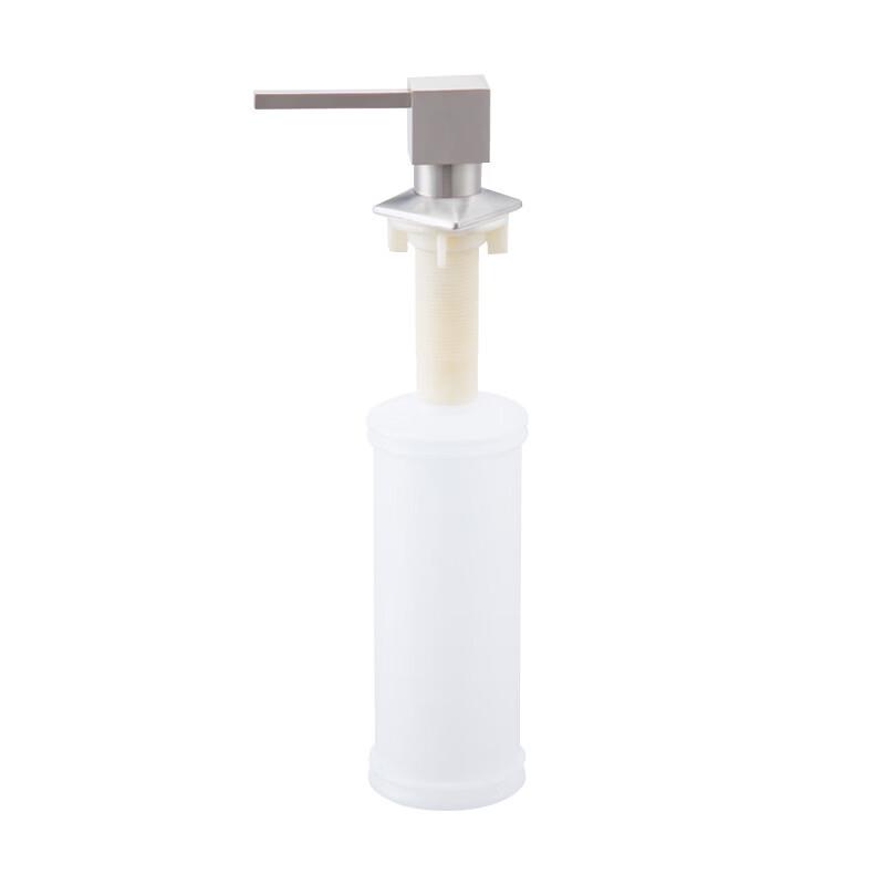 OLOEY Kitchen Sink Soap Dispenser (Square Brushed, 500ml)